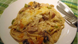 Casserole de dindon et de ptes